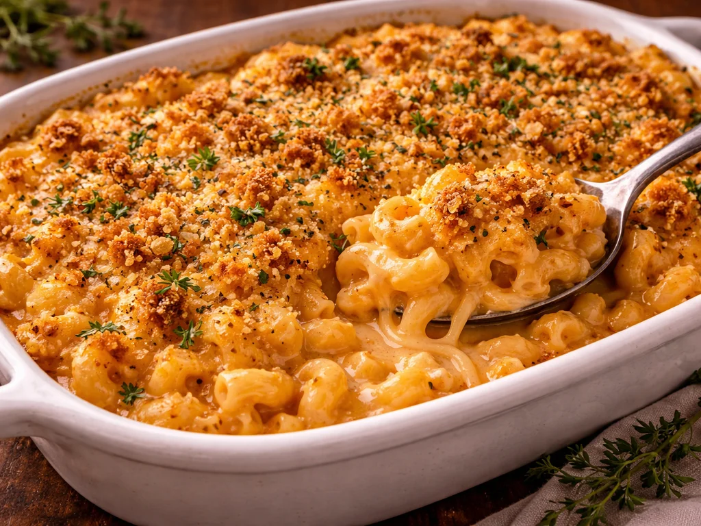 Creamy Baked Mac and Cheese