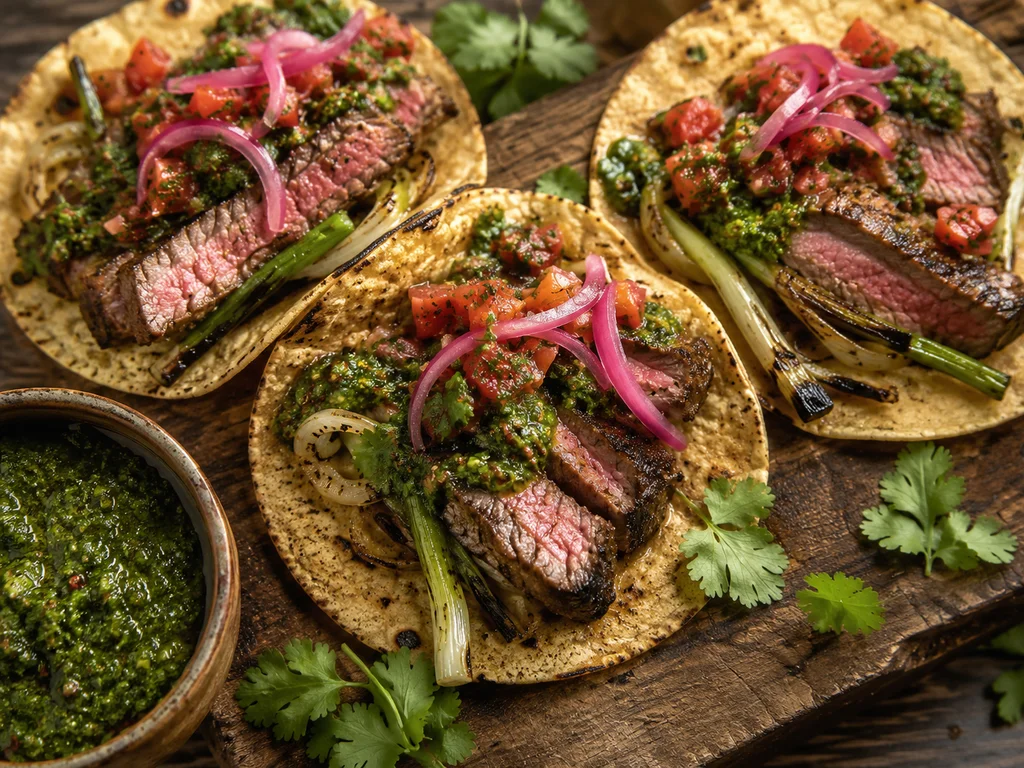 Citrus-Marinated Steak Tacos