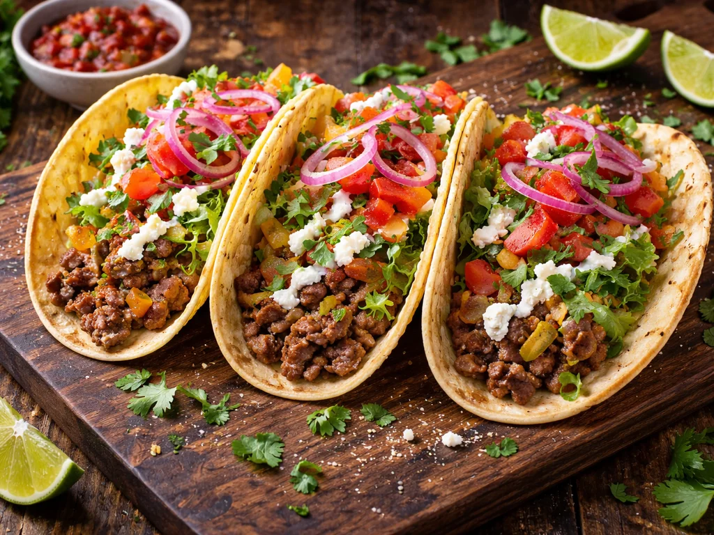 Smoky Ground Beef Tacos
