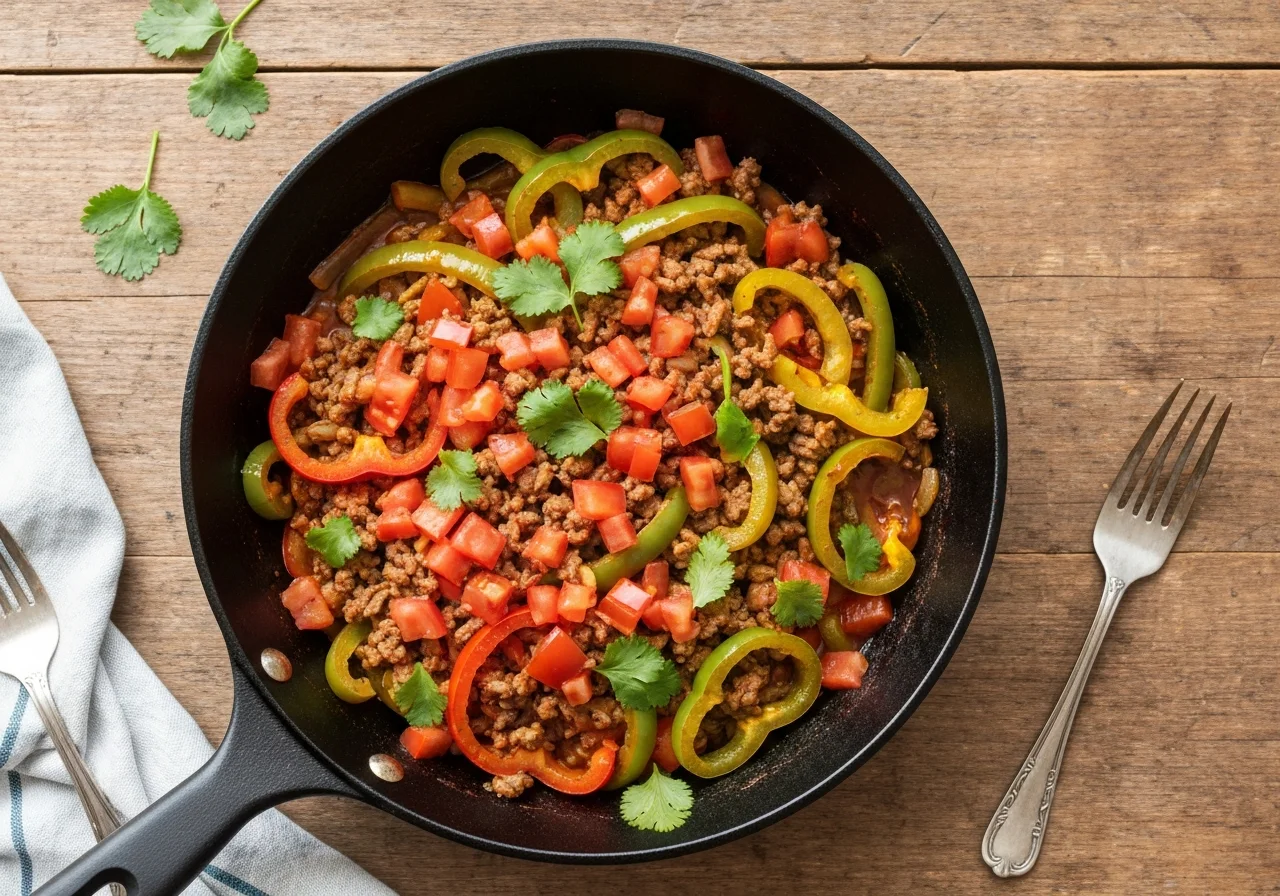 Taco Skillet (low-carb/Keto)