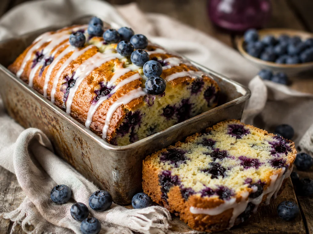 Tender Blueberry Bread