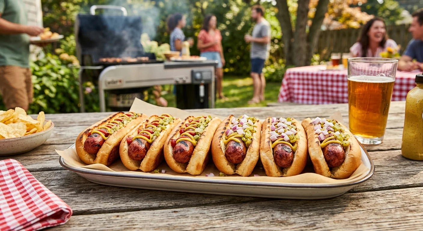Classic Backyard Hot Dogs