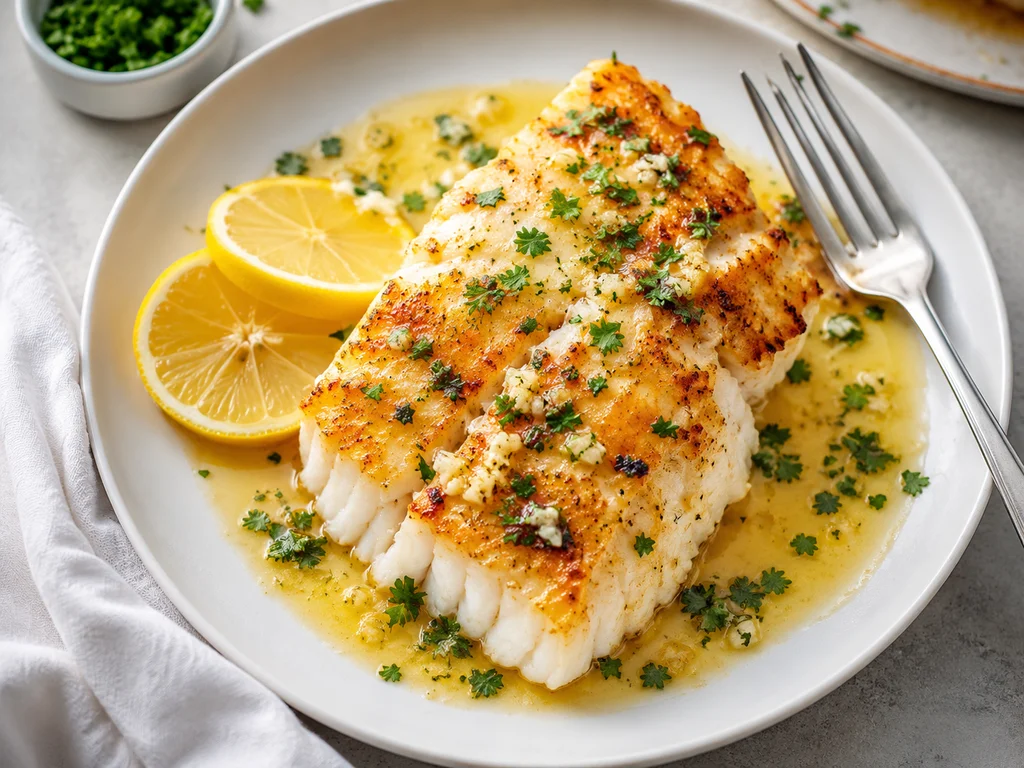 Garlic Lemon Butter Fish