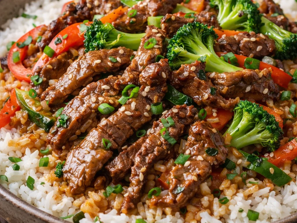 Korean Bulgogi Beef Stir-Fry