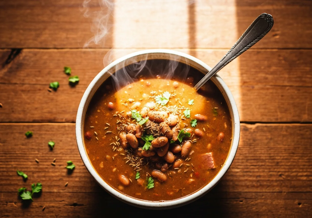 Instant Pot Ham and Bean Soup