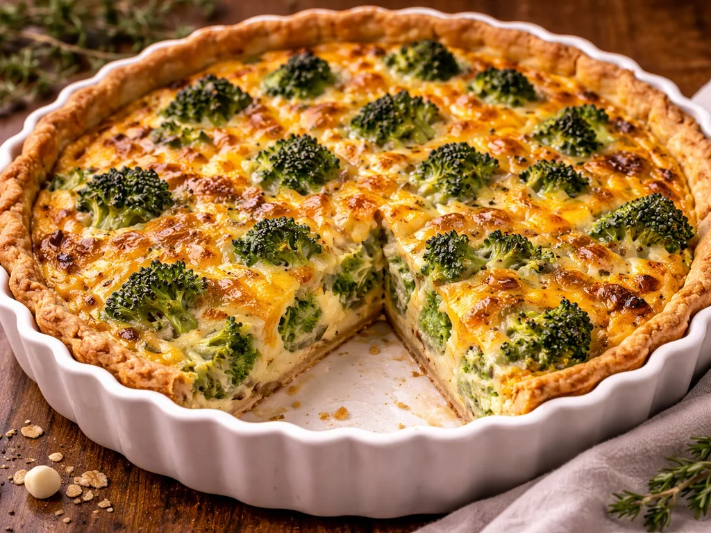 Savory Broccoli Quiche