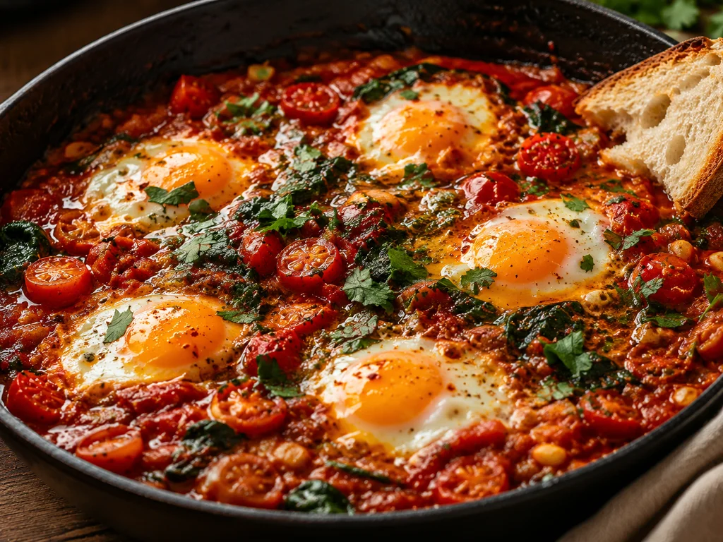 Spicy Eggs in Purgatory