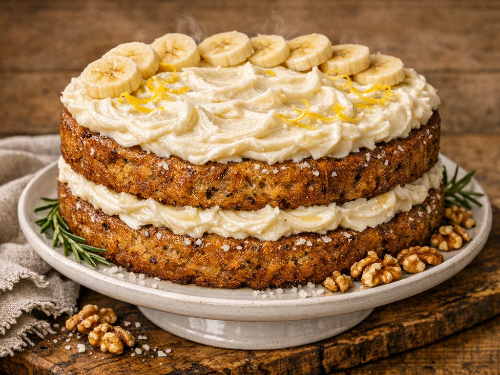 Moist Banana Cake