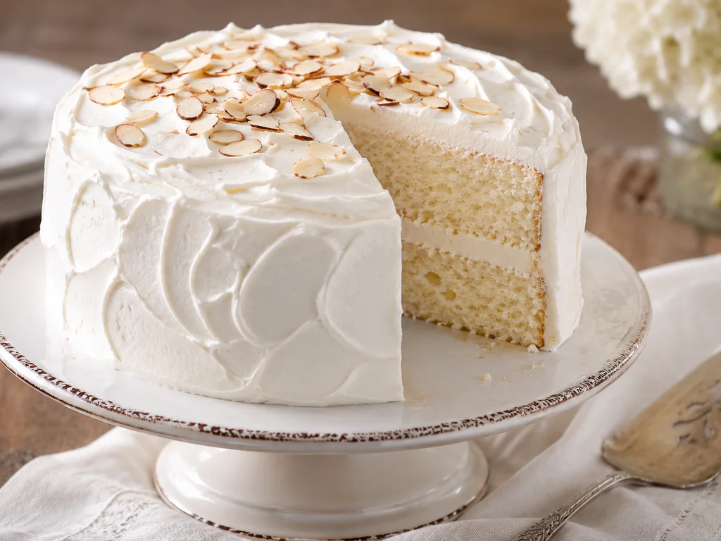 Almond White Cake