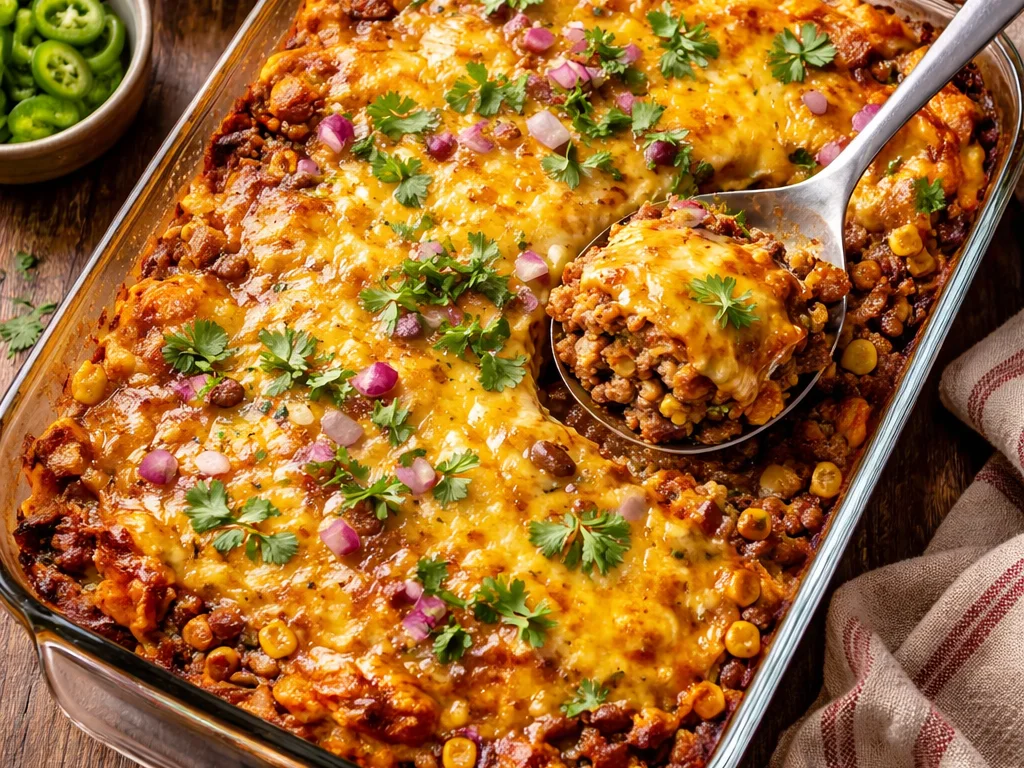 Crispy Taco Casserole