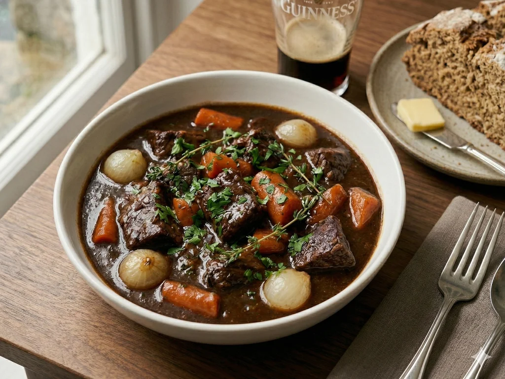 Sous Vide Guinness Beef Stew