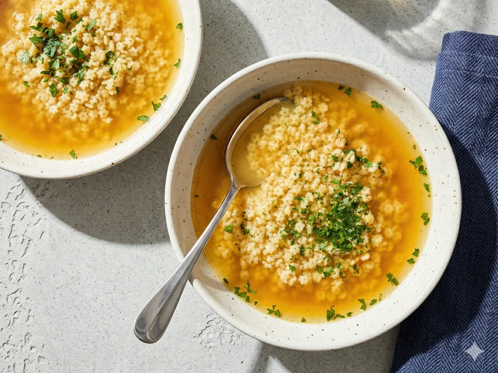 Pastina en Brodo (Italian Penicillin Soup)