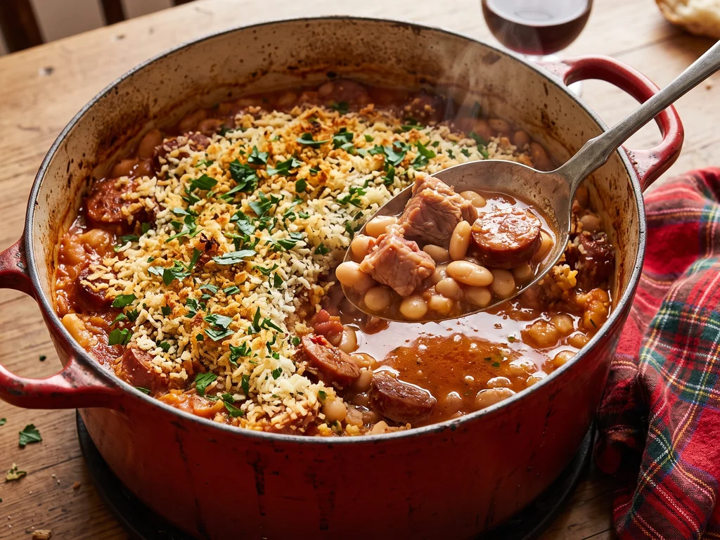 Smoky Pork Shoulder and White Bean Cassoulet