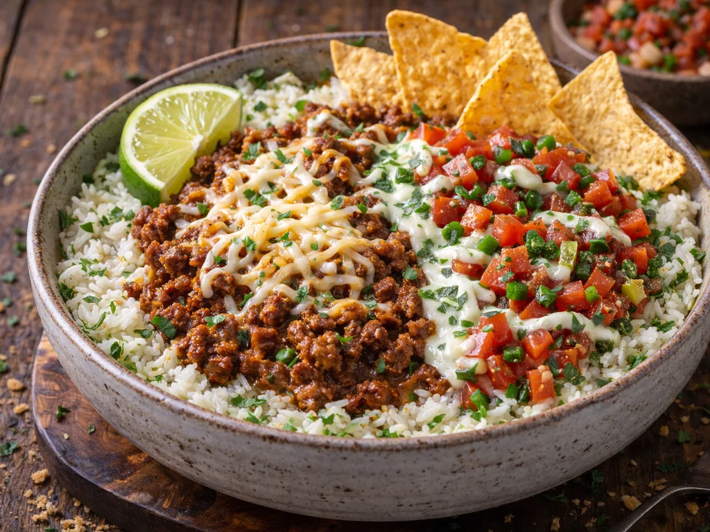 Southwest Spice Blend Beef Bowls