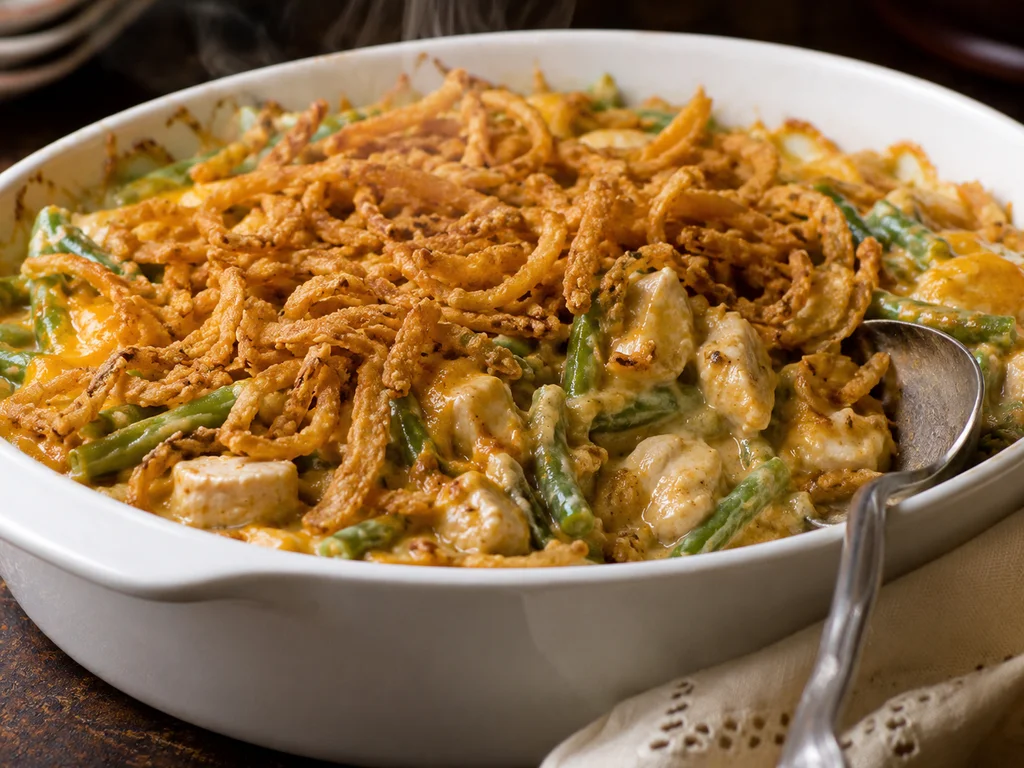 Creamy Chicken and Green Bean Casserole