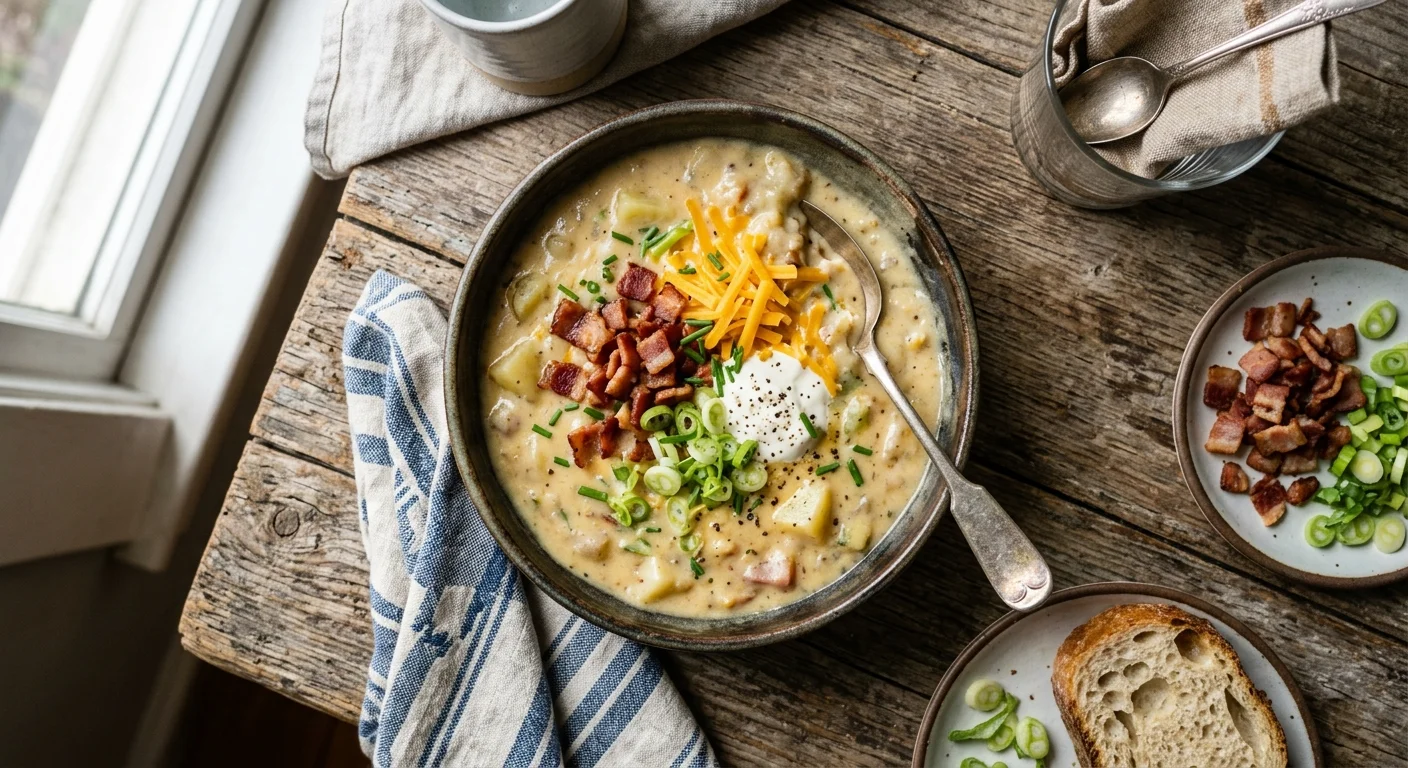 Creamy Baked Potato Soup