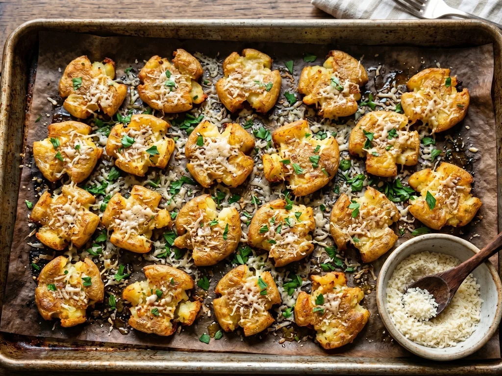 Crispy Smashed Tater Tots