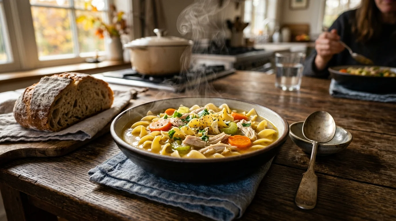 Homestyle Chicken Noodle Soup