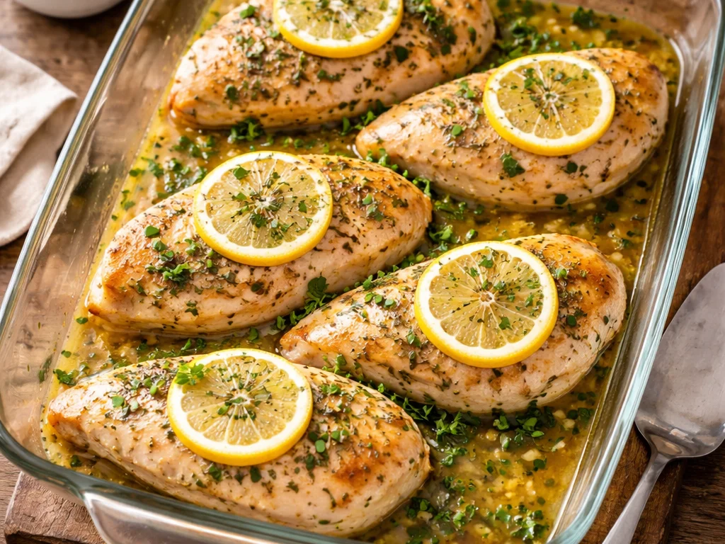 Citrus Herb Baked Chicken Breast