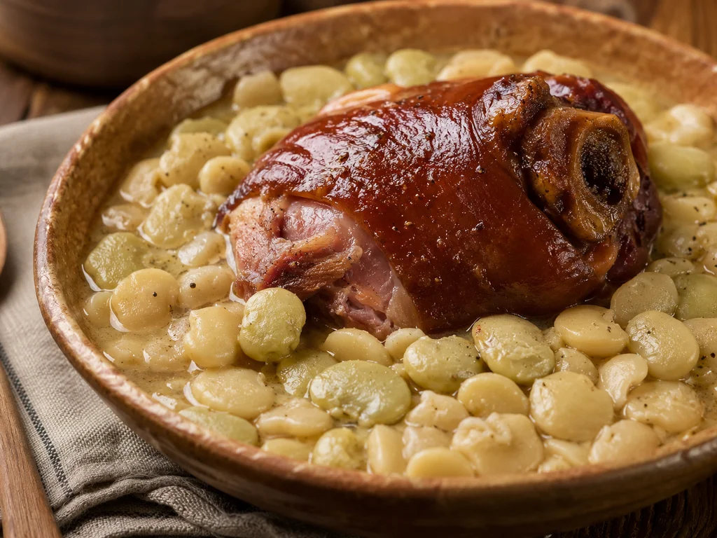 Smoky Southern Lima Beans