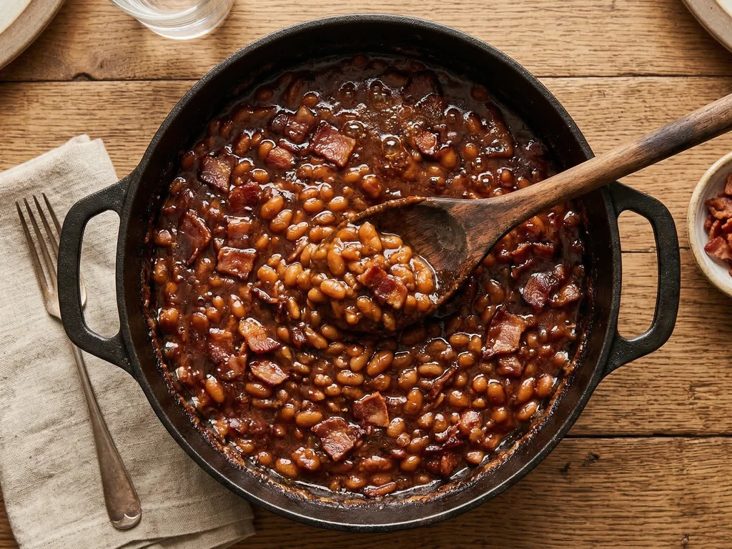 Sweet and Smoky Baked Beans