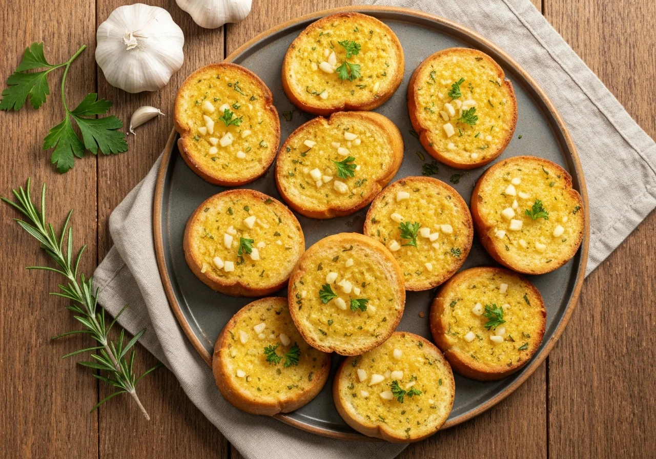 Crispy Garlic Bread