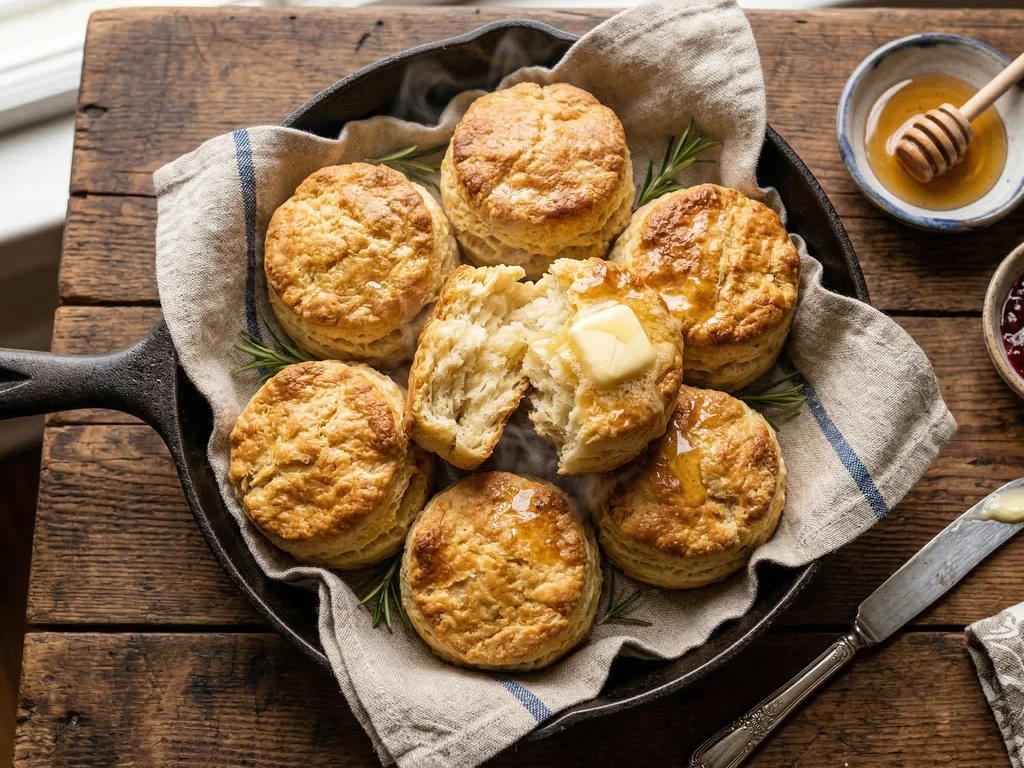 Flaky Buttermilk Biscuits