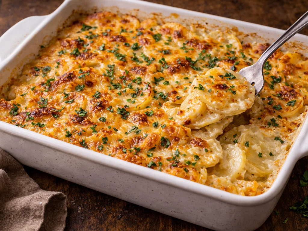 Scalloped Potatoes Au Gratin