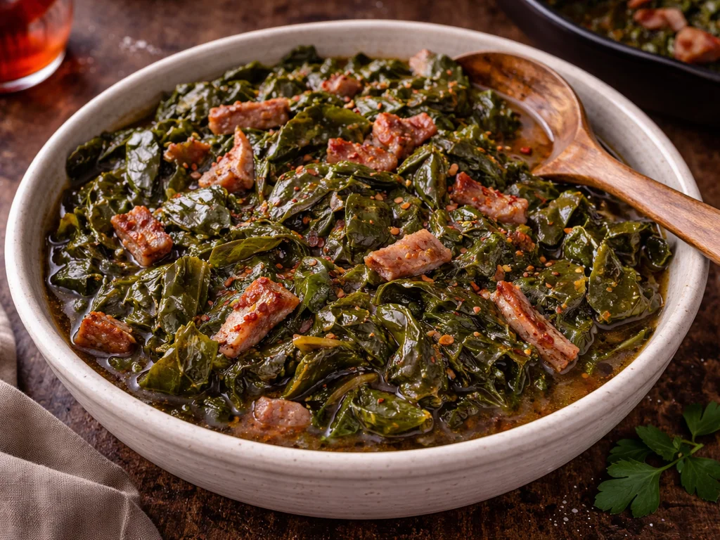 Southern Braised Collard Greens