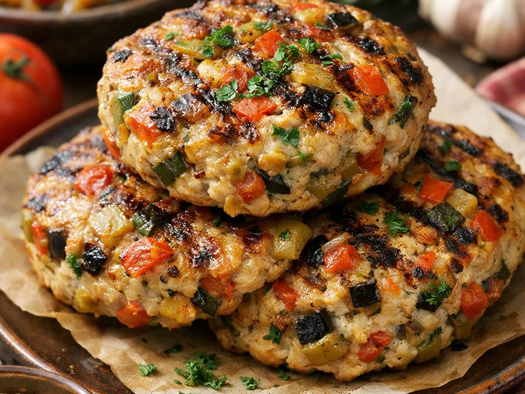 Veggie Chicken Burgers