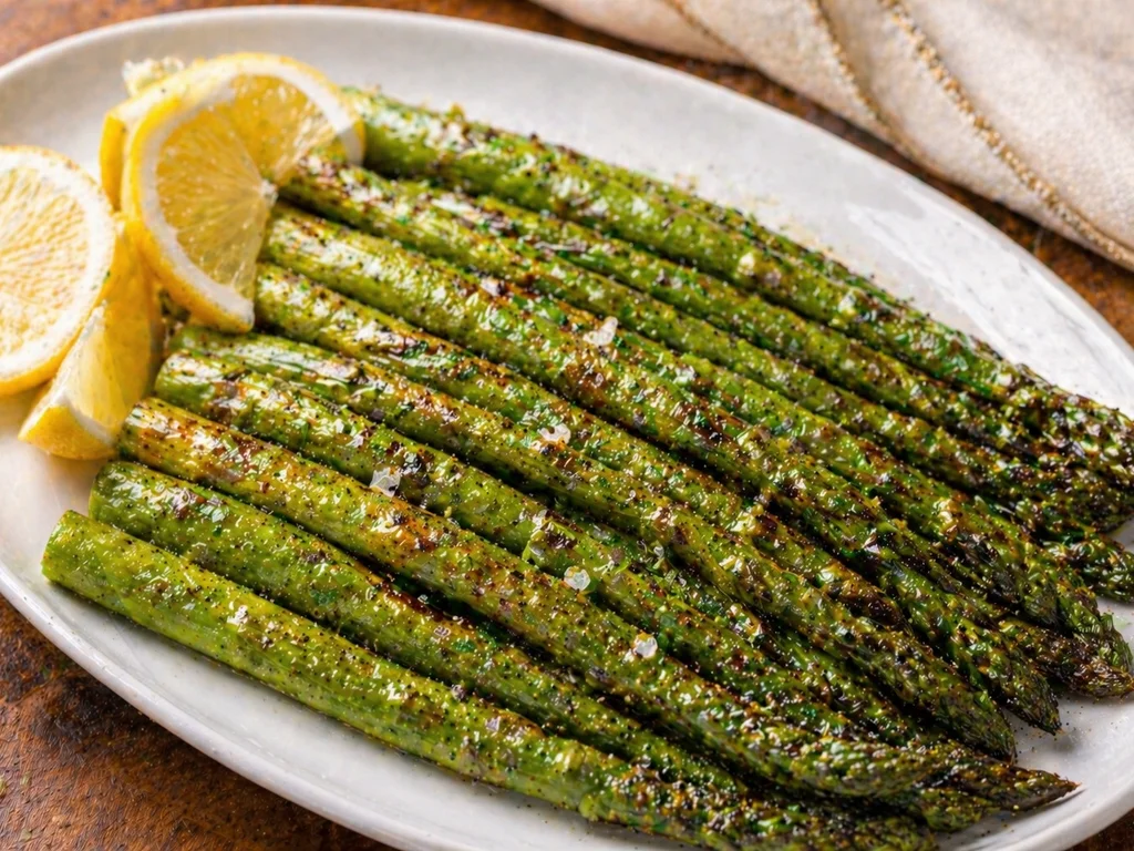 Lemon Roasted Asparagus