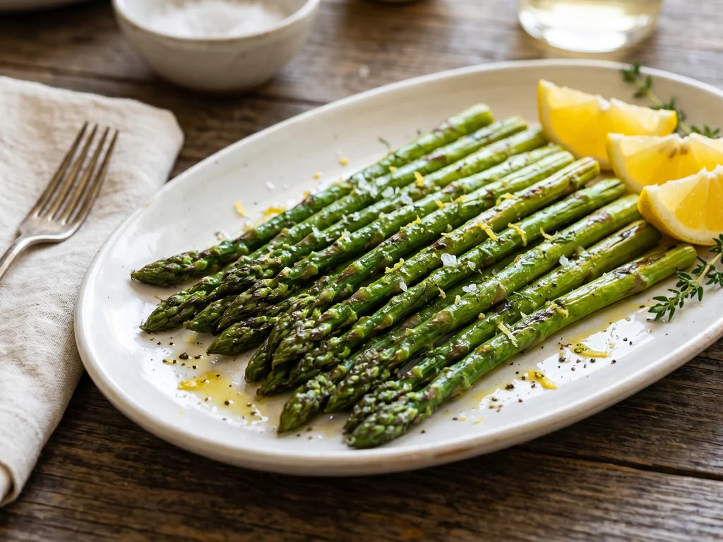 Lemon Roasted Asparagus