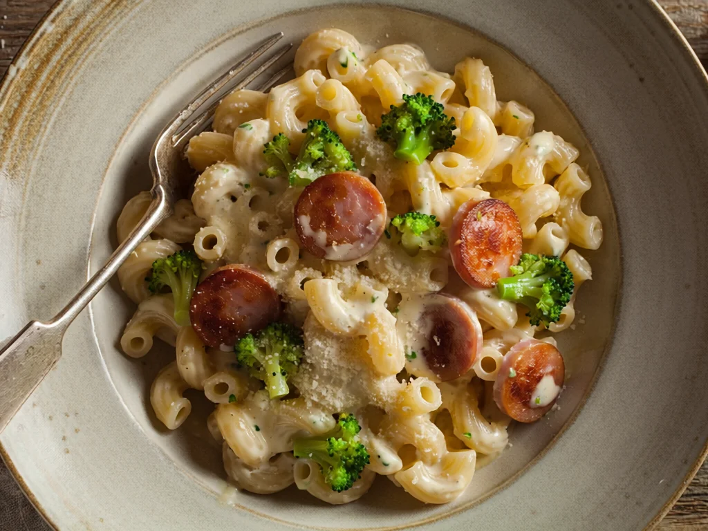 Creamy Kielbasa Pasta