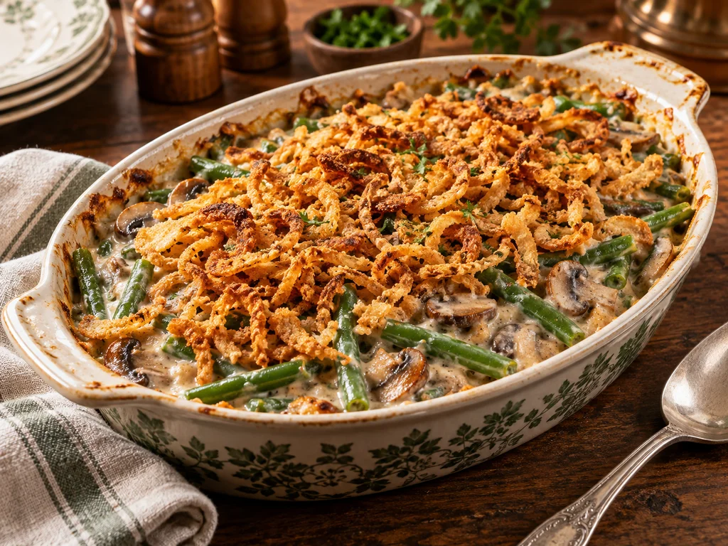 Homemade Green Bean Casserole