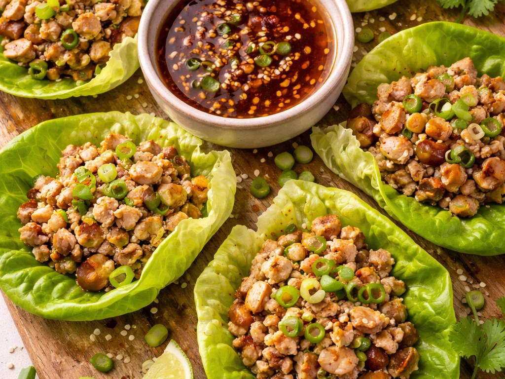 Chicken Lettuce Wraps (Gluten-Free, Paleo, Whole30)