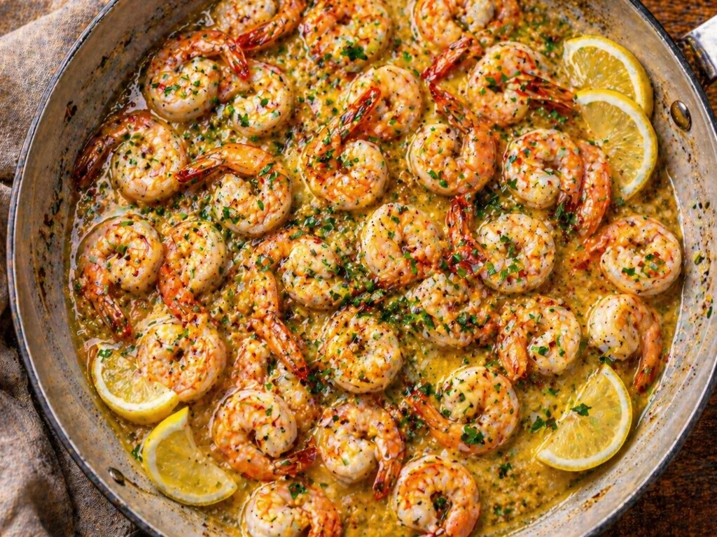 Lemony Shrimp Scampi