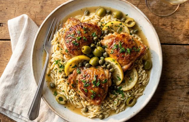 Instant Pot Mediterranean Chicken Thighs