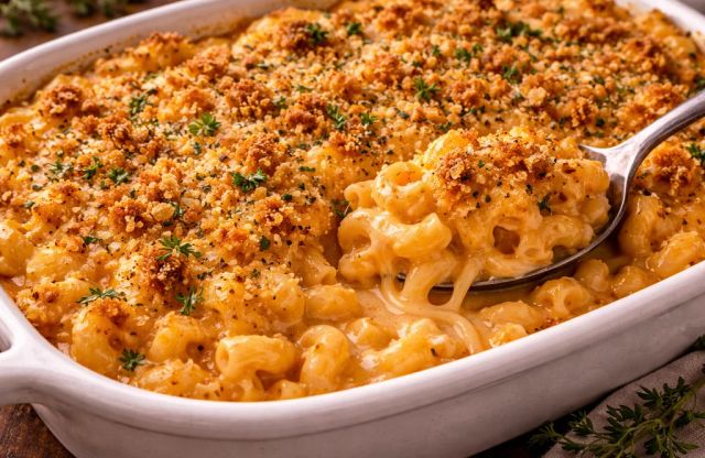 Creamy Baked Mac and Cheese