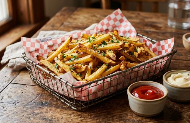 Crispy Oven-Baked French Fries