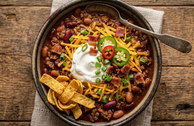 Bacon Beef Chili