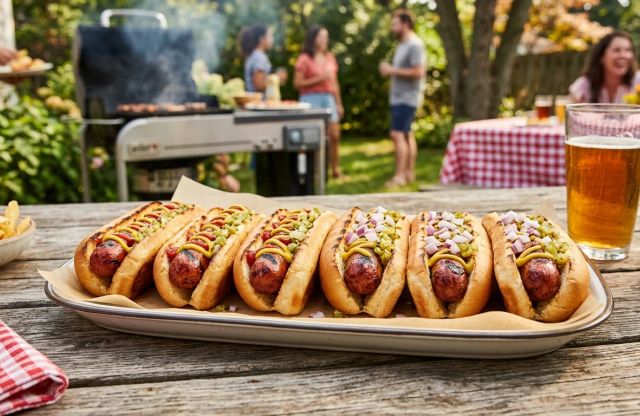 Classic Backyard Hot Dogs