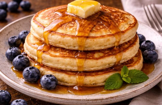 Fluffy Buttermilk Pancakes