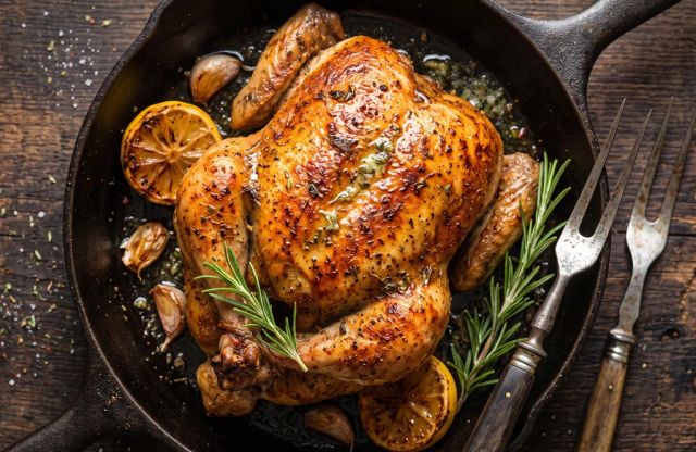 Herb-Butter Roasted Chicken