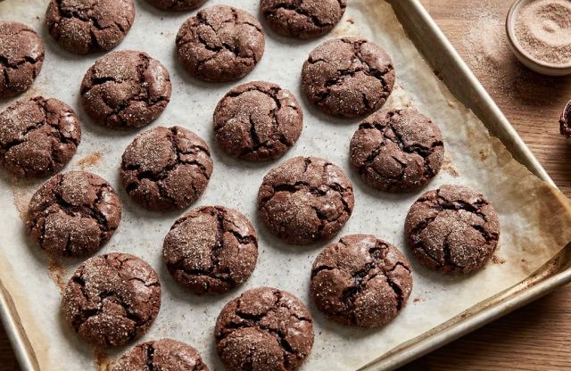 Soft Chocolate Snickerdoodles