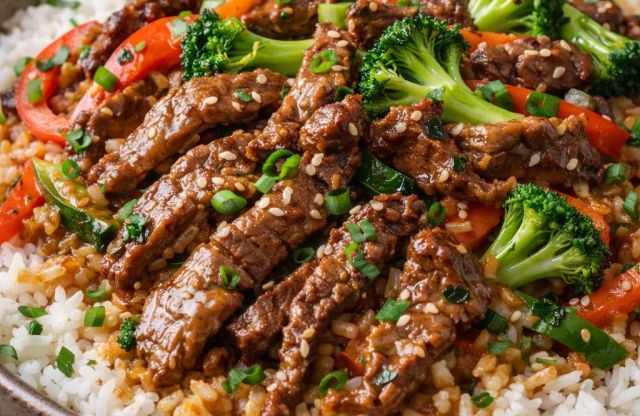 Korean Bulgogi Beef Stir-Fry