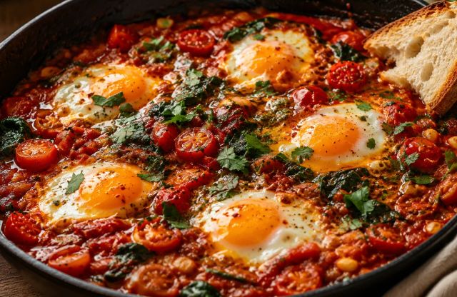 Spicy Eggs in Purgatory