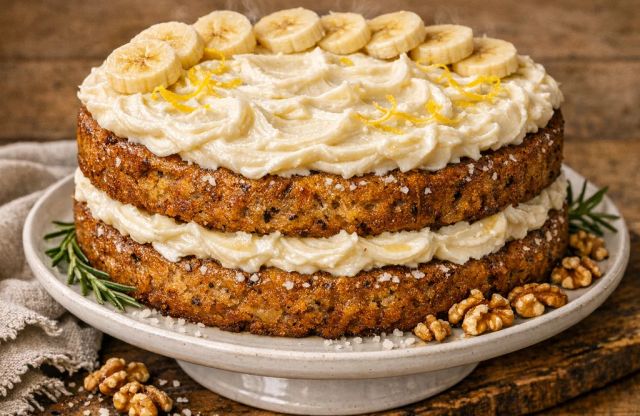 Moist Banana Cake
