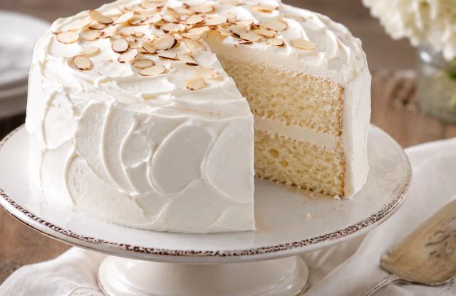 Almond White Cake