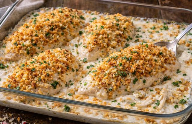 Crispy Sour Cream Chicken