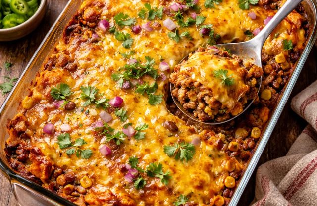 Crispy Taco Casserole